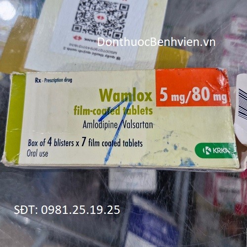 Viên uống Thuốc Wamlox 5mg/80mg