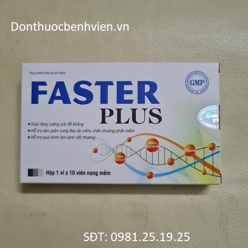 Viên nang mềm uống Faster Plus