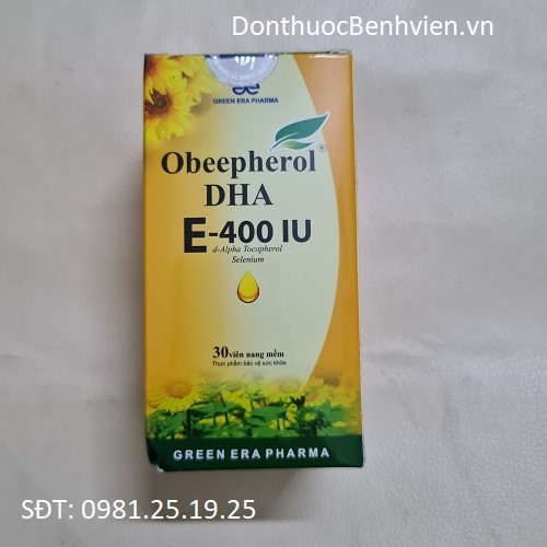 Viên nang mềm uống Obeepherol DHA