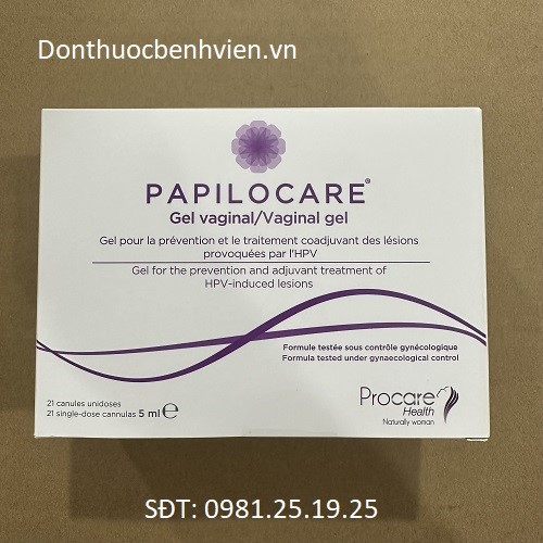 Thuốc Gel Vaginal Papilocare 5ml