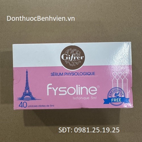 Dung dịch Fysoline Isotonique 5ml