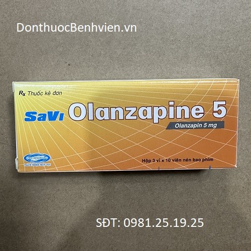 Viên uống Thuốc Savi Olanzapine 5mg