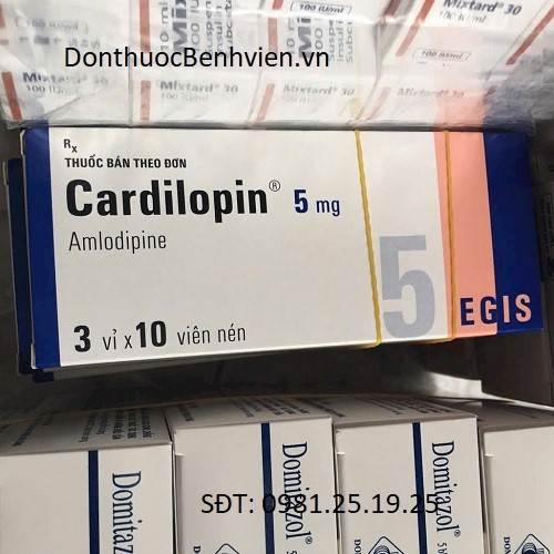 Viên nén Thuốc Cardilopin 5mg