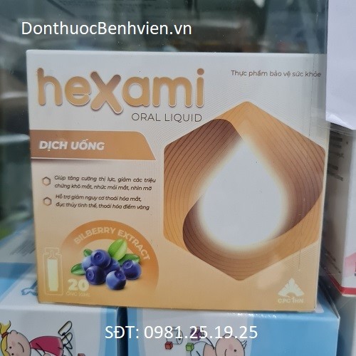 Dung dịch uống Hexami Oral Liquid 10ml