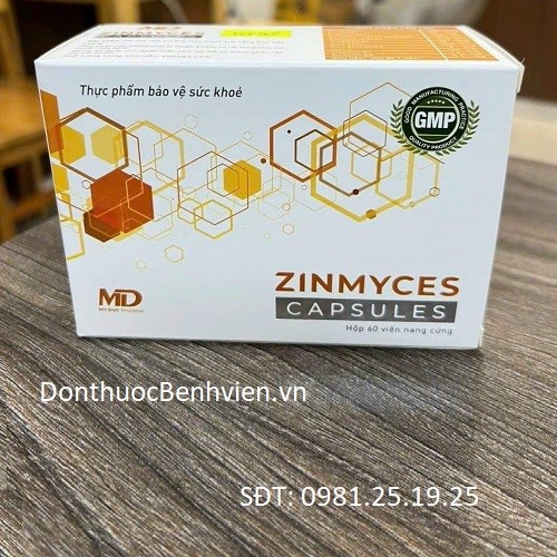 Viên nang cứng uống Zinmyces Capsules