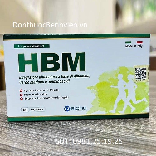 Viên nang cứng uống Bổ Gan HBM