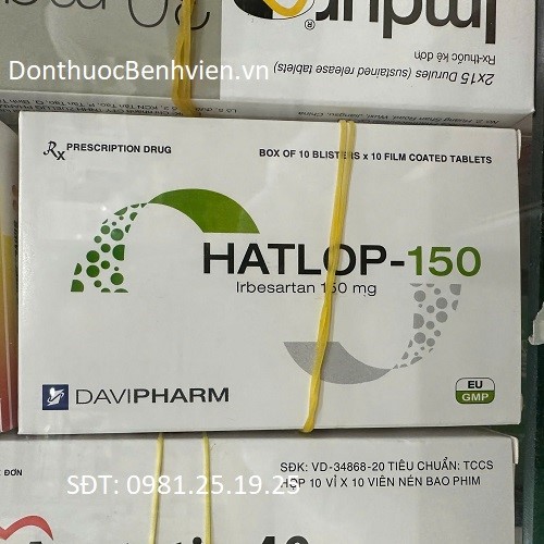 Viên Uống Thuốc Hatlop 150mg Davipharm