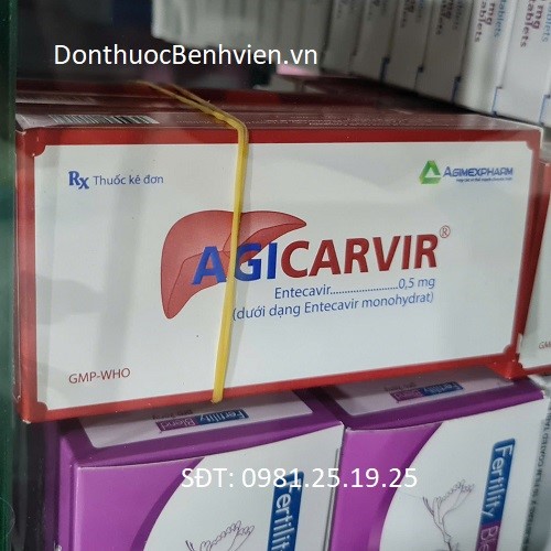 Viên uống Thuốc Agicarvir 0.5mg