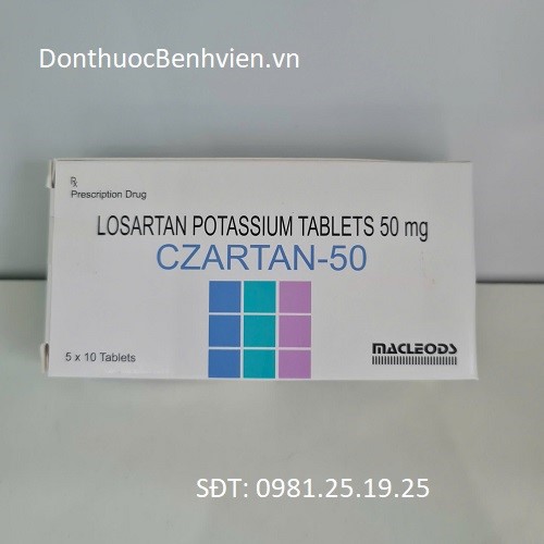 Viên uống Thuốc Czartan 50mg