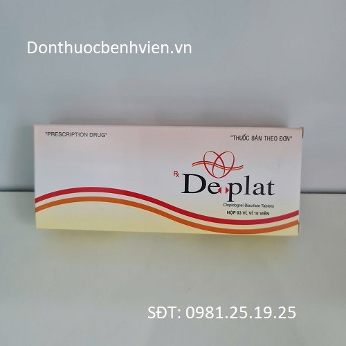 Viên uống Thuốc Deplat 75mg