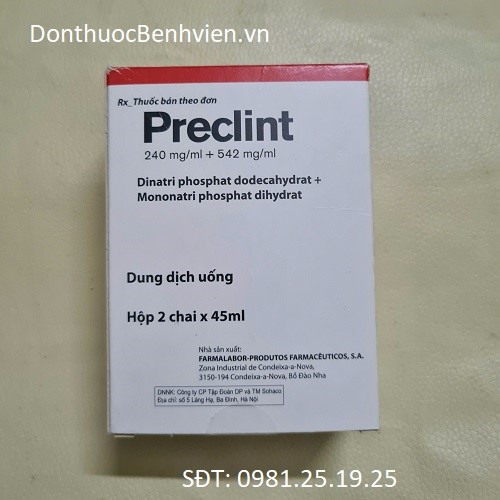 Dung dịch uống Thuốc Preclint