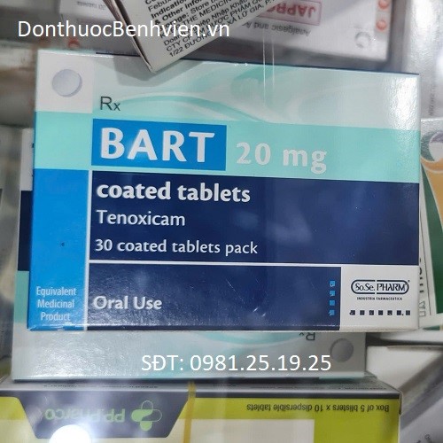 Viên Uống Thuốc Bart 20mg