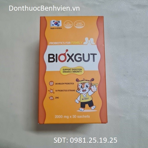 Gói uống hỗ trợ tiêu hóa Bioxgut