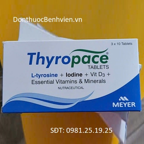 Thực phẩm bảo vệ sức khỏe Thyropace Tablets