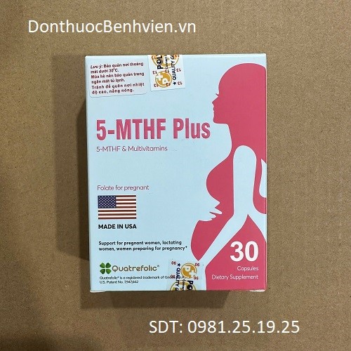 Viên uống bảo vệ sức khỏe 5-MTHF Plus