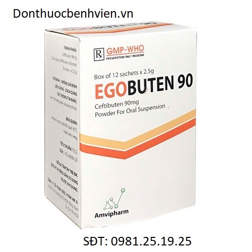 Bột Pha hỗn dịch uống Thuốc Egobuten 90mg