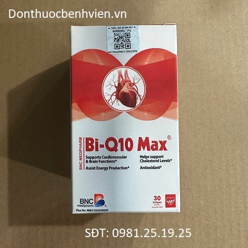 Viên uống bổ tim mạch Bi-Q10 Max