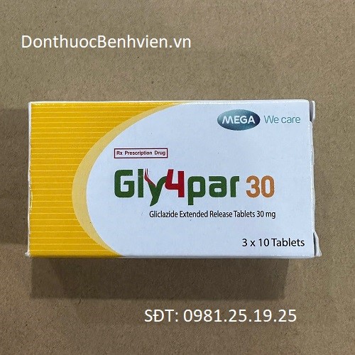 Viên uống Thuốc Gly4par 30mg