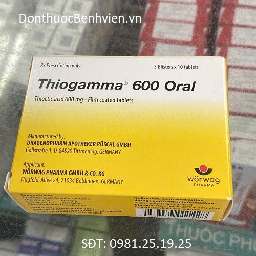 Viên Uống Thuốc Thiogamma 600 Oral