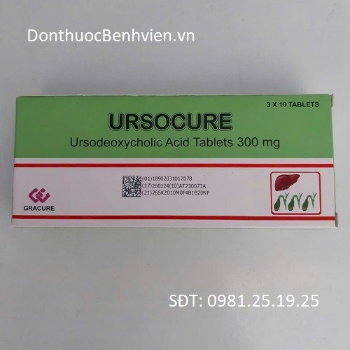 Viên uống Thuốc Ursocure 300mg