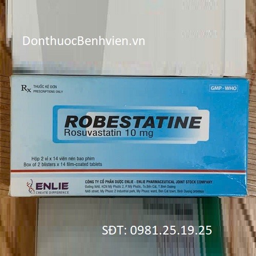 Viên uống Thuốc Robestatine 10mg