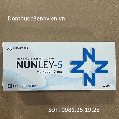 Viên nén bao phim Thuốc Nunley 5mg