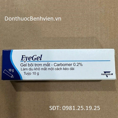 Gel bôi trơn mắt Thuốc Eyegel 10g