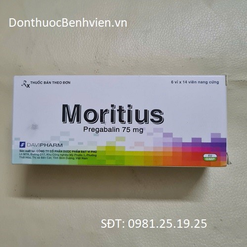 Viên nang cứng Thuốc Moritius 75mg