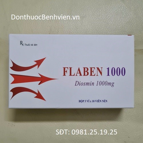 Viên nén Thuốc Flaben 1000mg