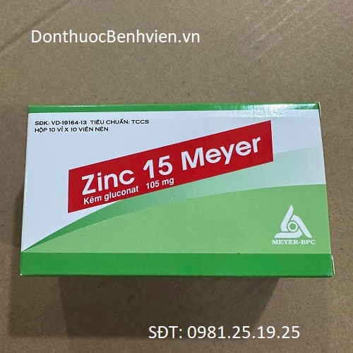 Viên nén Thuốc Zinc 15 Meyer