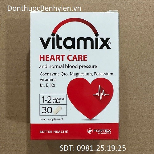 Viên uống Bổ tim mạch Vitamix Heart Care