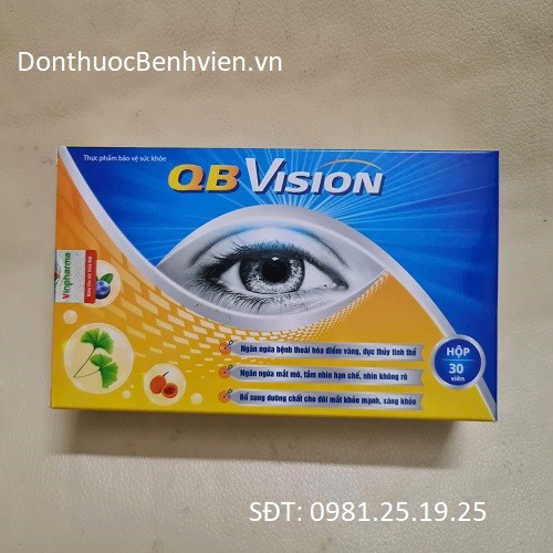 Viên nang mềm uống bổ mắt QB Vision