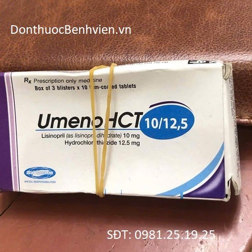 Viên uống Thuốc UmenoHCT 10mg/12.5mg