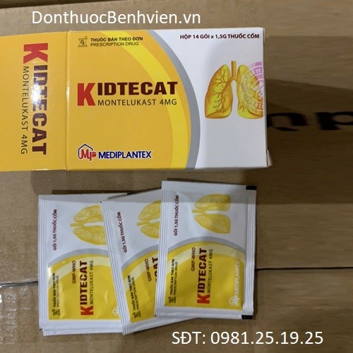 Gói Cốm Thuốc Kidtecat 4mg