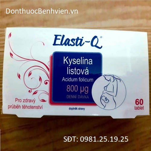 Viên uống Elasti-Q Acid Folic 800