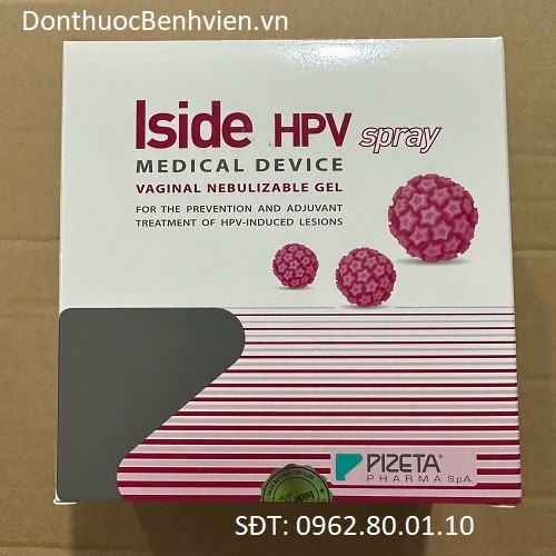 Gel xịt âm đạo Iside HPV Spray 20ml