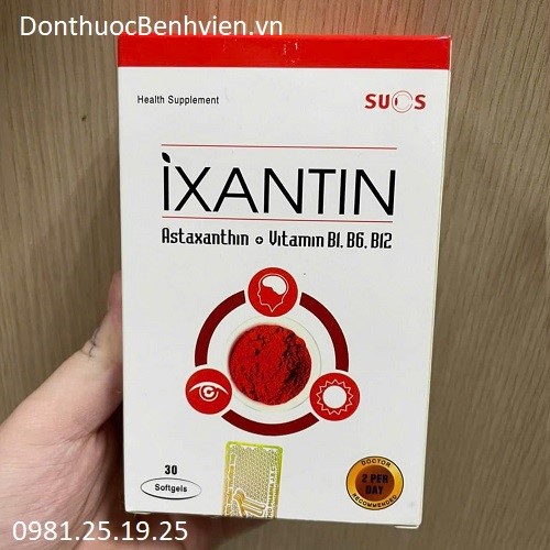 Viên uống Bổ mắt Ixantin