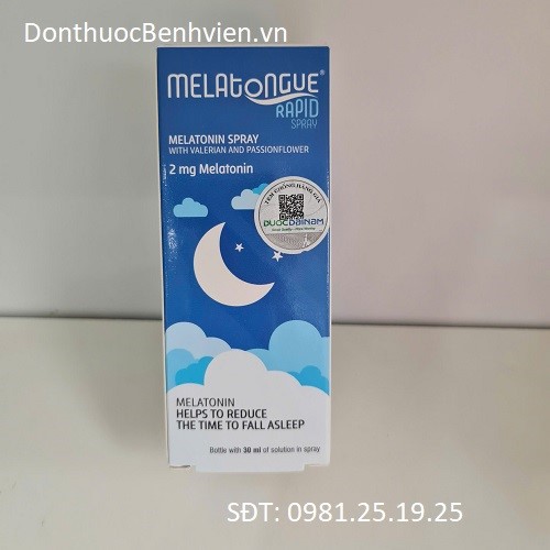 Dung dịch xịt Melatongue Rapid spray 30ml