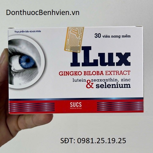 Viên nang mềm uống bổ mắt Ilux