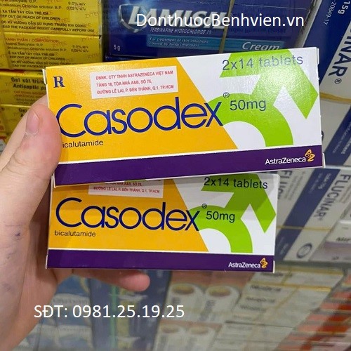 Viên nén bao phim Thuốc Casodex 50mg