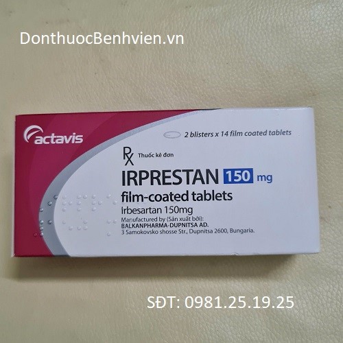 Viên nén bao phim Thuốc Irprestan 150mg