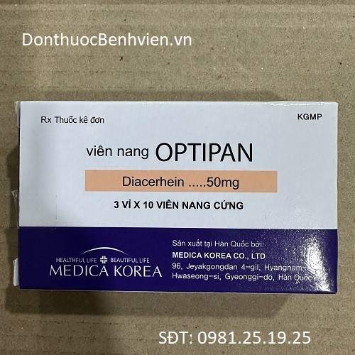 Viên nang cứng Thuốc Optipan 50mg