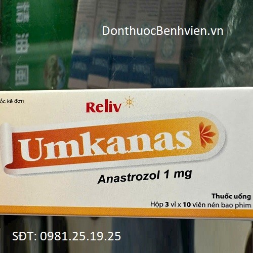 Viên nén bao phim Thuốc Umkanas 1mg