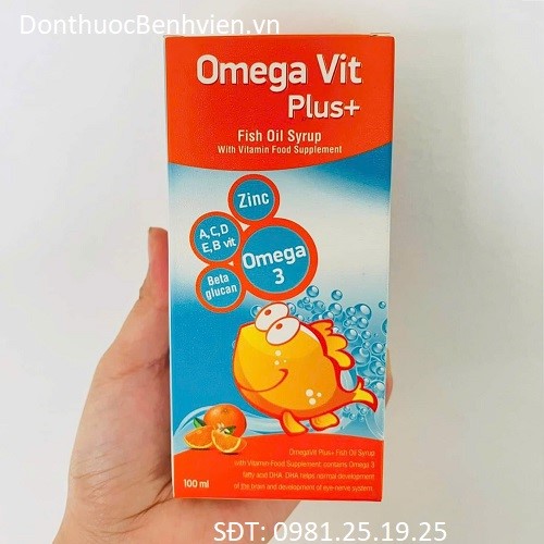 Dung dịch uống Omega Vit Plus+ 100ml