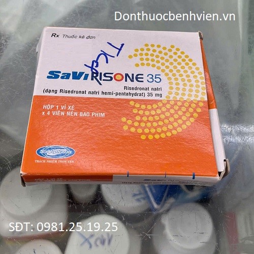 Viên Nén bao phim Thuốc Savi Risone 35mg