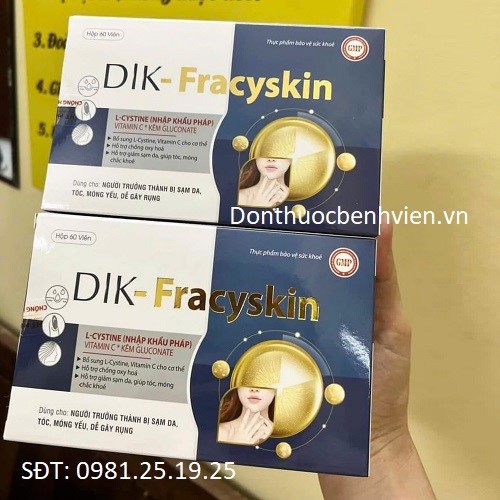 Viên uống chống oxy hóa Dik-Fracyskin