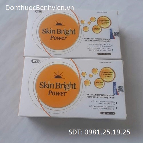 Viên uống chống oxy hóa Skin Bright Power