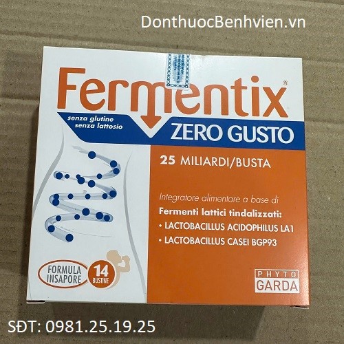 Gói uống hỗ trợ tiêu hóa Fermentix Zerogusto