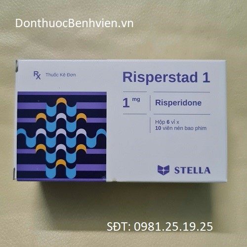 Viên nén bao phim Thuốc Risperstad 1mg