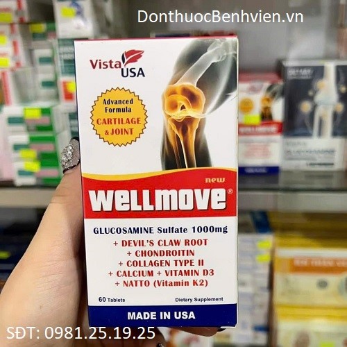 Viên uống bổ xương khớp Wellmove New